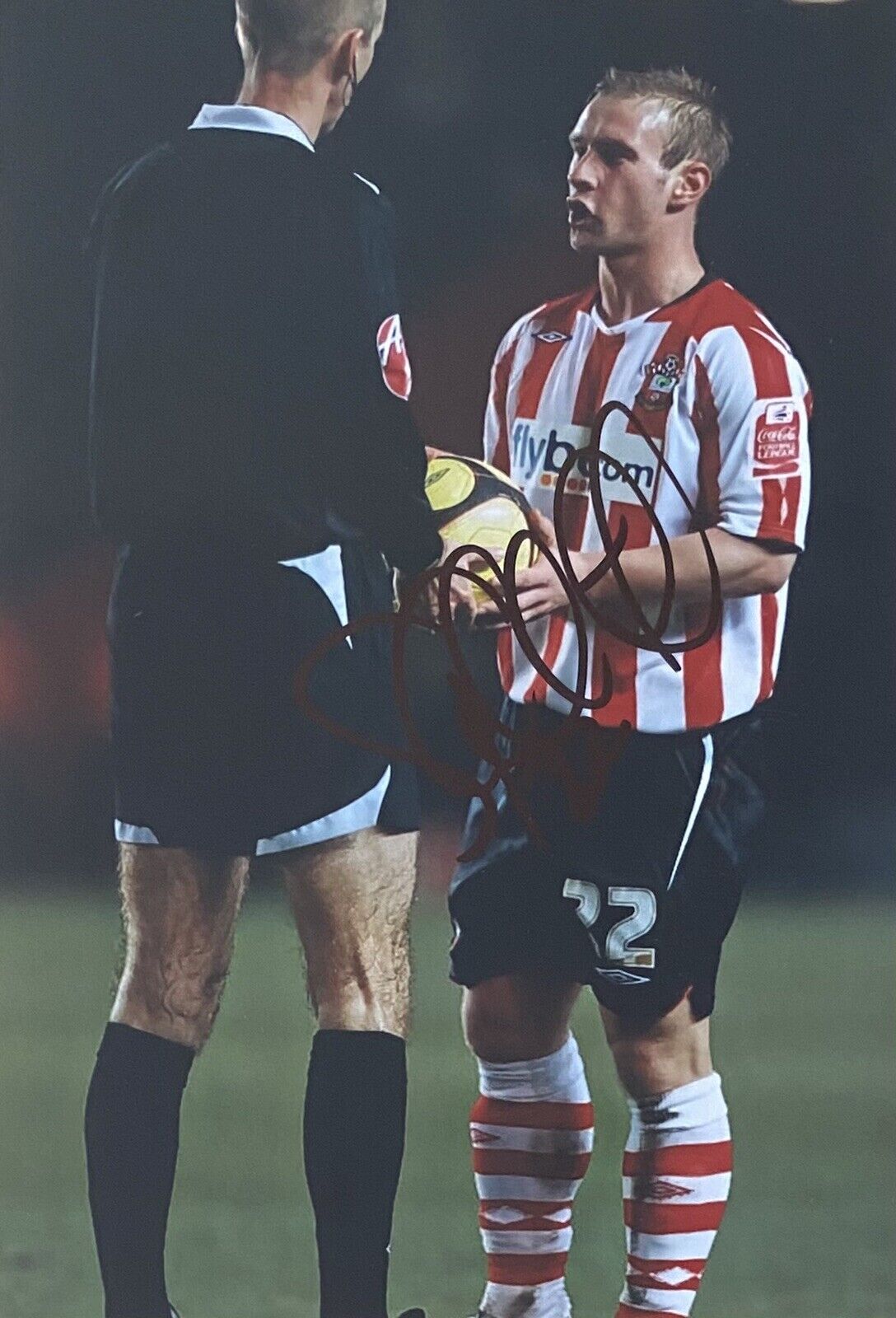 Simon Gillett Genuine Hand Signed 6X4 Southampton Photo Poster painting