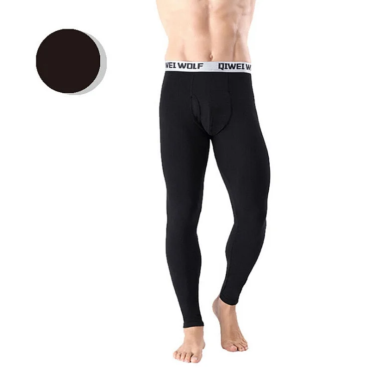 Autumn And Winter Men Thermal Underwear Warm Bottom Long Pants Leggings Cotton Normally Thermal Underwear
