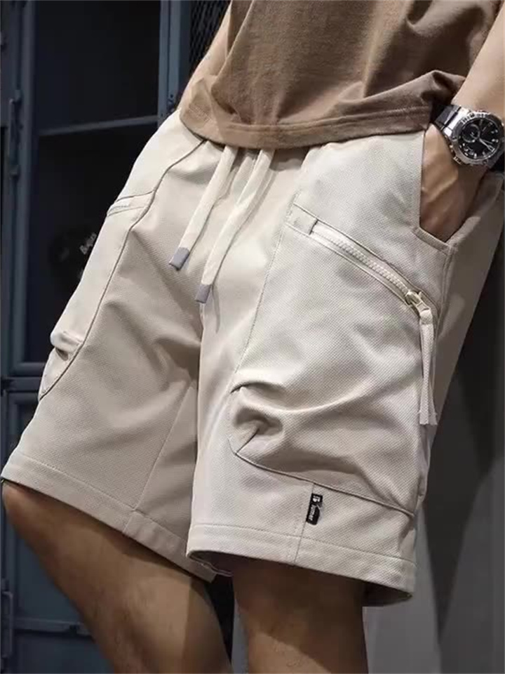 Summer New Shorts Men's Thin Section Loose Large Size Sports Casual Five Pants