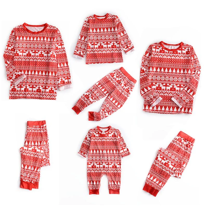 Bear Leader 2022 New Christmas Dad Mommy And Me Clothing Sets Family Matching Outfits Men Women Daughter Baby Cute Homewear Suit