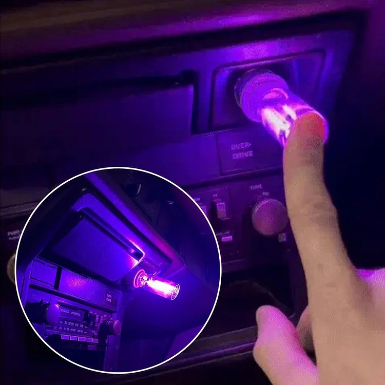 🚨Festival promotion 50% off✨USB car atmosphere light retro