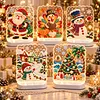 DIY Diamond Art LED Night Light &ndash; Light-Up Table Decor, Double-Sided Printed DIY Crystal Pearl Painting Decoration for Holiday & Gifts(Birdhouse)