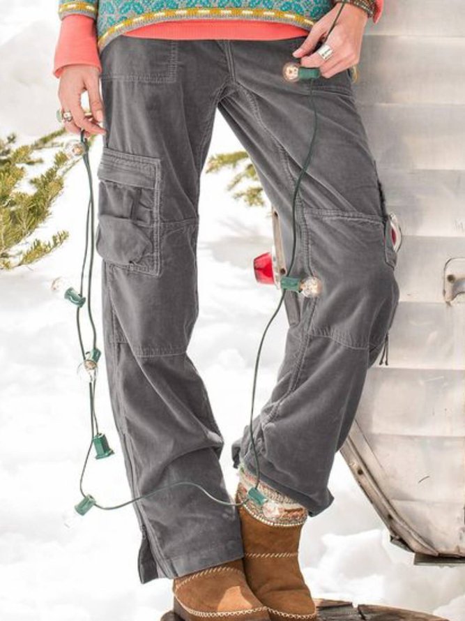 Plain Cotton Pants