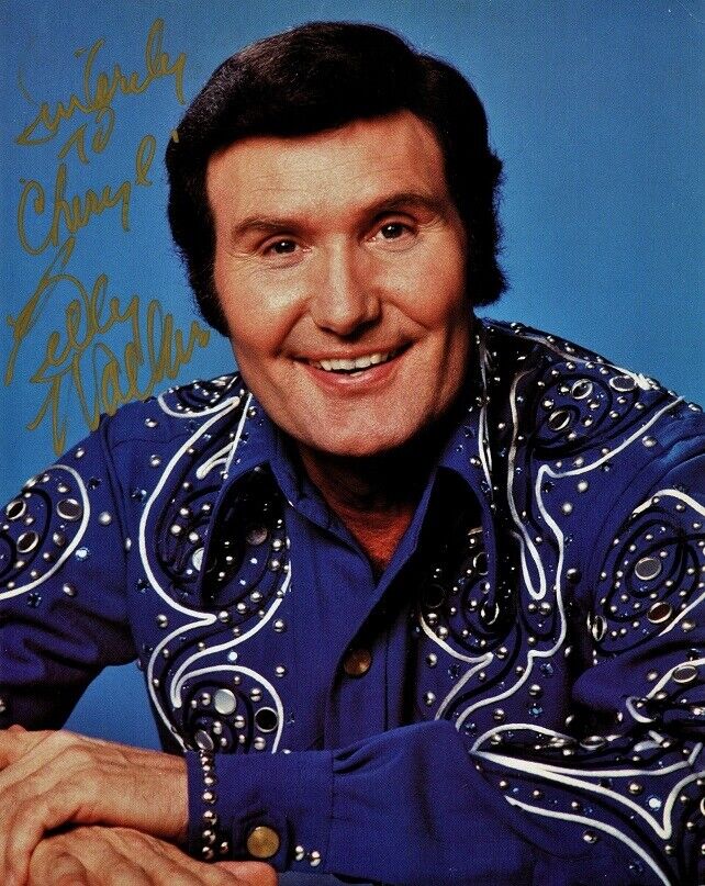 Country Music Star BILLY WALKER Signed Photo Poster painting