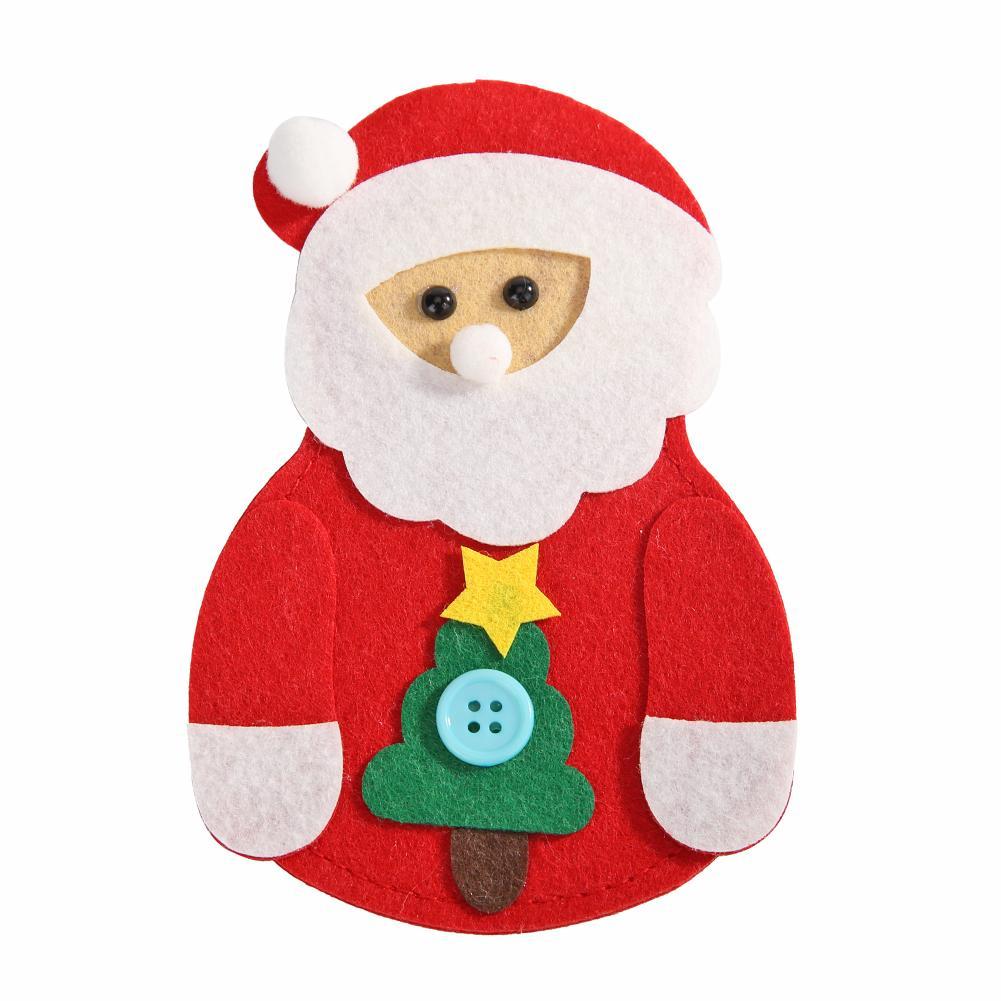 

Cartoon Christmas Knife Fork Bag Dinner Table Cutlery Holder Xmas Decor (A), 501 Original