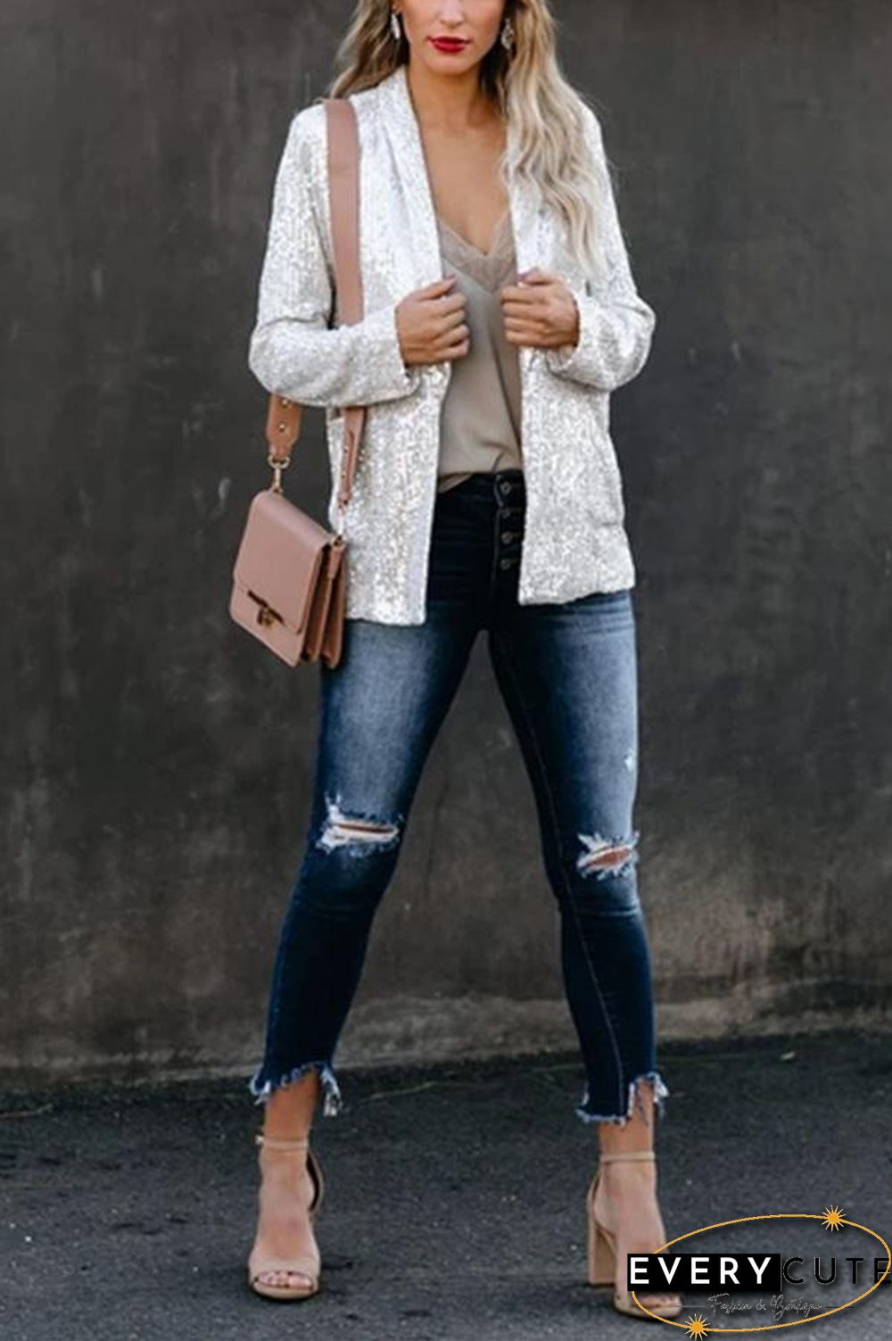 Break The Bank Sequin Blazer