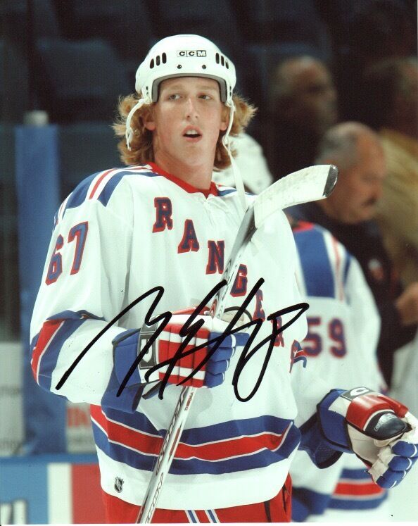 New York Rangers Marc Staal Autographed Signed 8x10 NHL Photo Poster painting COA D