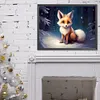 【Clearance Sale】Snow Fox-Full Round Diamond Painting 40*30CM