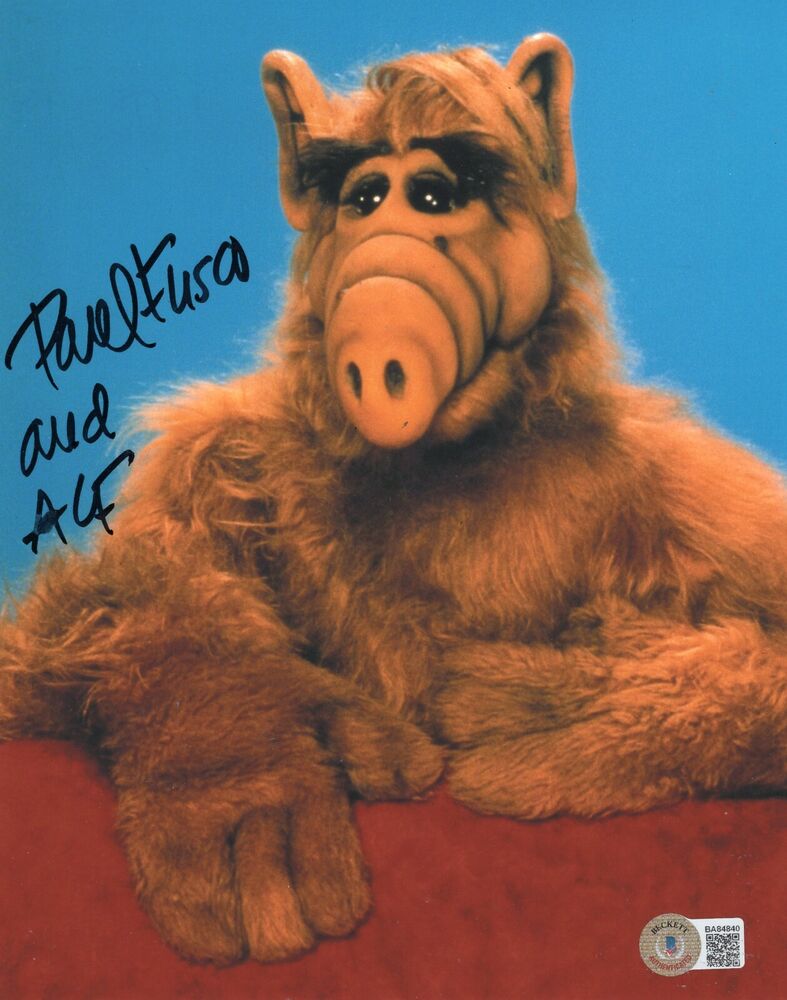 Paul Fusco Signed ALF TV Show Voice 8x10 Photo Poster painting w/Beckett BA84840