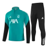 Liverpool 1/4 Zip Tracksuit 2025/26 Kids Green