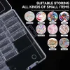12/24/30pcs Craft Storage Box And Organizer Clear Plastic Bead Organizer Box/Suitable for Jewelry, Crafts, Beads Storage DIY Craft Accessories 