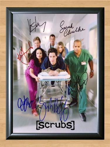 Scrubs Neil Flynn Judy Reyes  Signed Autographed Photo Poster painting Poster Print Memorabilia A4 Size