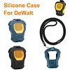 Silicone Case Compatible for DEWALT Wearable BT Speaker Protective Cover with Lanyard Small Lightweight and Easy-to-Install Sleeve