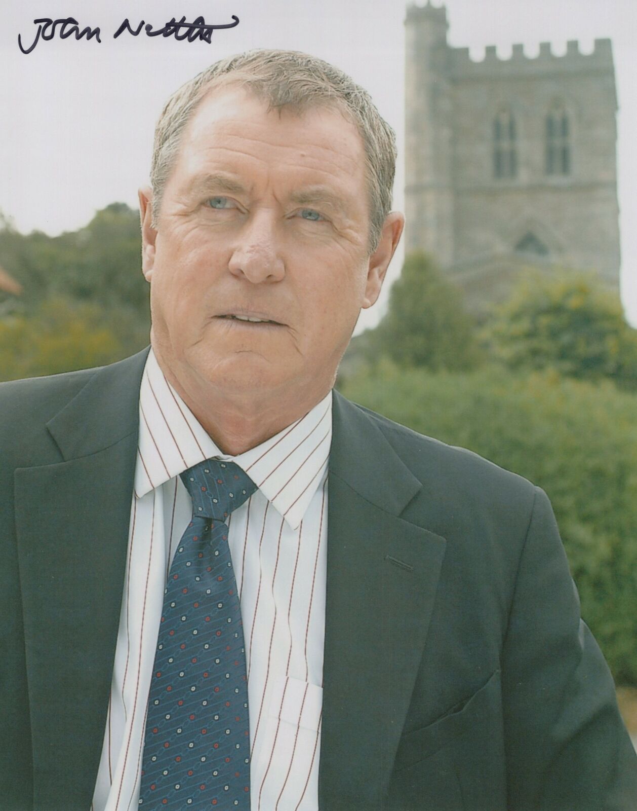 John Nettles autographed 8x10 Photo Poster painting COA