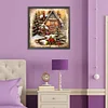 Diamond Painting-DIY Full Round Drill Christmas House