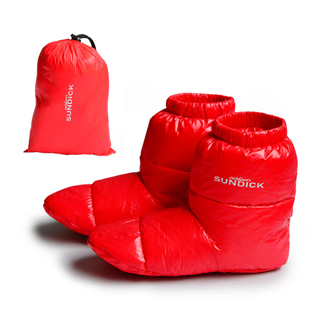 

1 Pair Fleece Thermal Shoe Covers Cycling Skiing Outdoor Winter Overshoes, Red, 501 Original