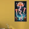 (40*70cm)Jellyfish - Round AB Drill Diamond Painting