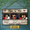 Custom Photo Couple This Is Us, Couple Gift, Wall Pictures, Wall Decor, Custom Wood Rectangle Sign