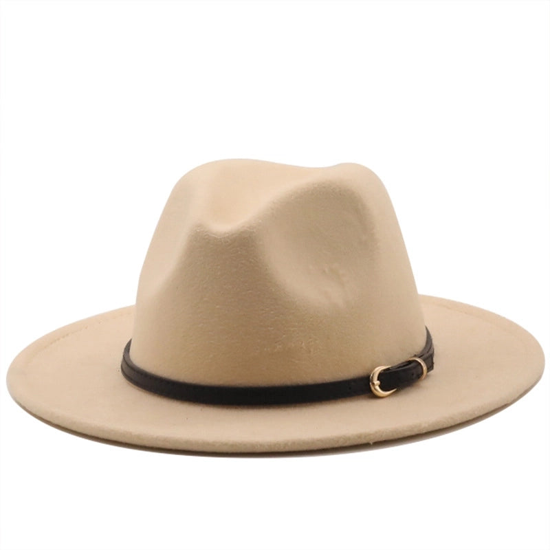 Hot-selling Wool Top Hat Foreign Card Its Red Hat Ethnic Style Jazz Hat Cashmere Felt Hat
