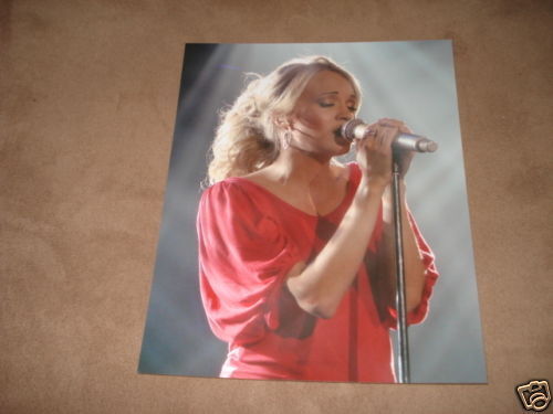 Carrie Underwood Sexy Live Promo 8x10 Color Music Photo Poster painting