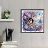 5D DIY Full Round Drill Partial AB Diamond Painting Sparrow Wall Decor45x45cm