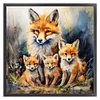 (Multi-Style) Mother'S Day-Animal-11CT Stamped Cross Stitch 45*45cm/17.72*17.72in