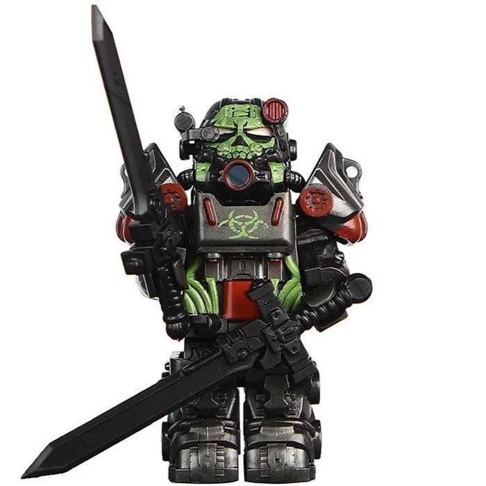 Radiation T-60 Power Armor Custom Fallout Minifigure Minifigure Bricks monstertoys