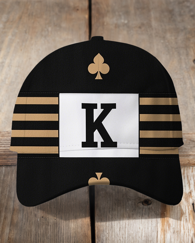 Classic K Spades Casual Fashion Duckbill Cap