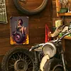 Pin up girl - Panneaux en &eacute;tain m&eacute;tallique(20*30cm/30*40cm) - Garage