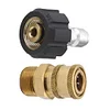 High Pressure Garden Irrigation Connector 1/4 Inch Quick Coupling for Water Pipe