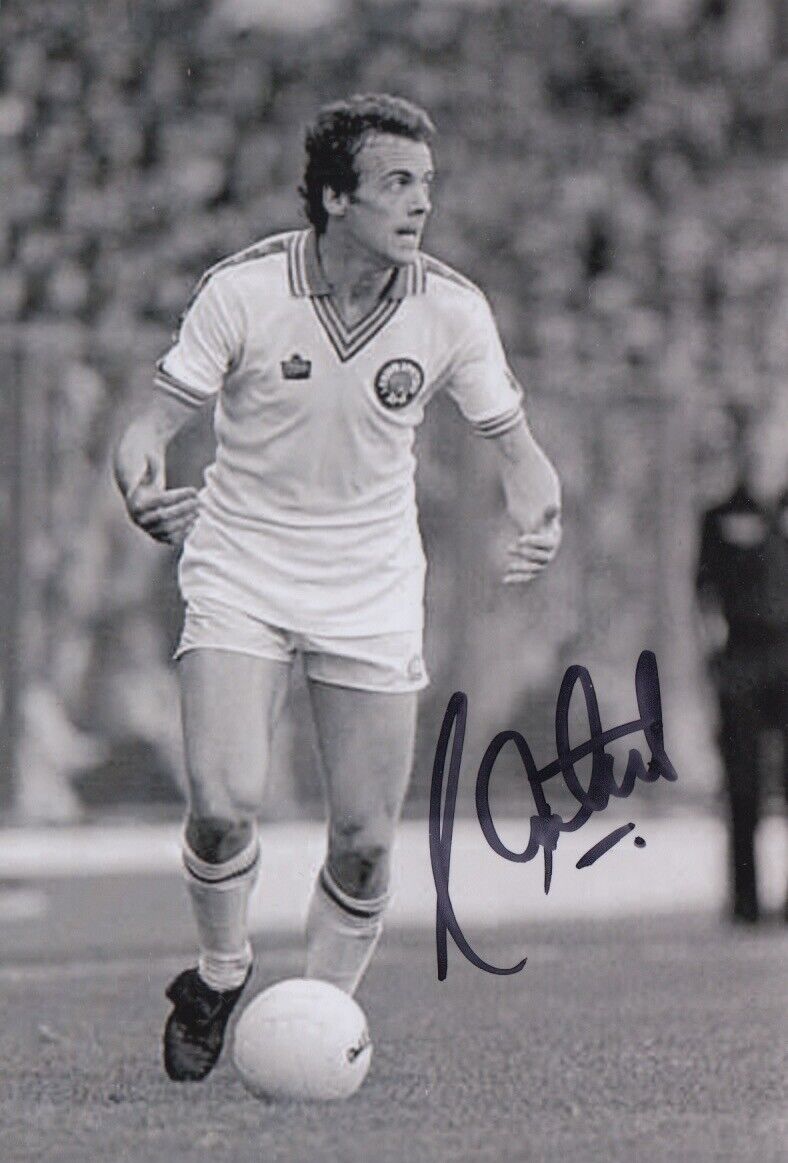 ALAN CURTIS HAND SIGNED 6X4 Photo Poster painting LEEDS UNITED FOOTBALL AUTOGRAPH 1