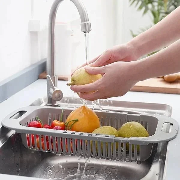 🔥80% OFF🔥 New Adjustable Dish Drainer on the sink💝