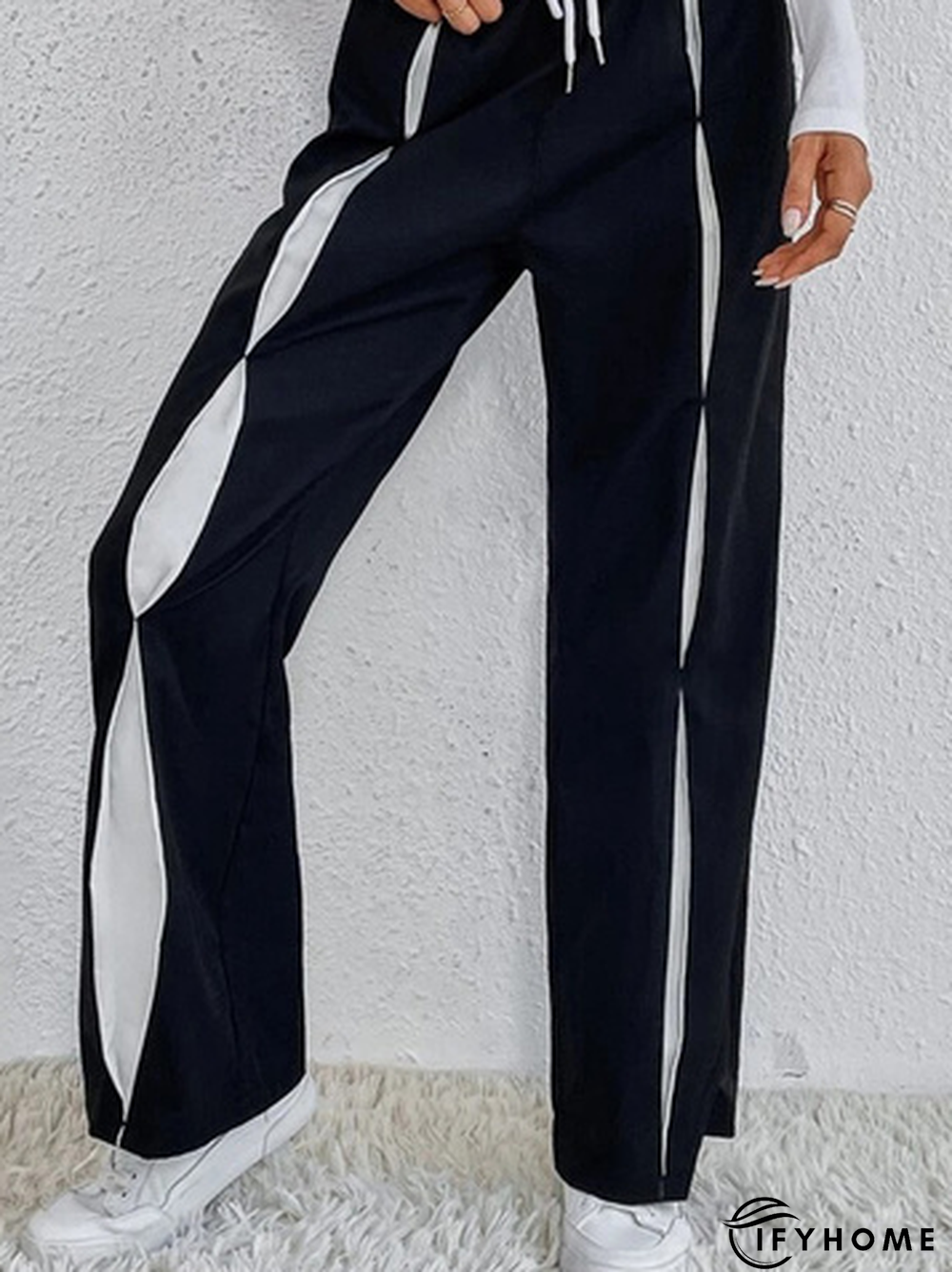 Loose Casual Plain Jersey Sweatpants | IFYHOME