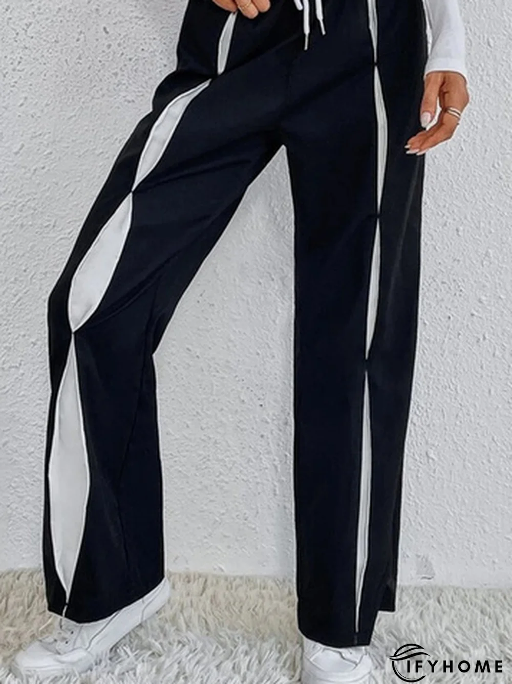 Loose Casual Plain Jersey Sweatpants | IFYHOME