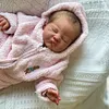 [Heartbeat💖 & Sound🔊] 20" Handmade Lifelike Reborn Newborn Baby Sleeping Girl Named Weride with Hand-Painted Hair - RBBI-Myrebornbabydoll&reg; Myrebornbabydoll&reg;