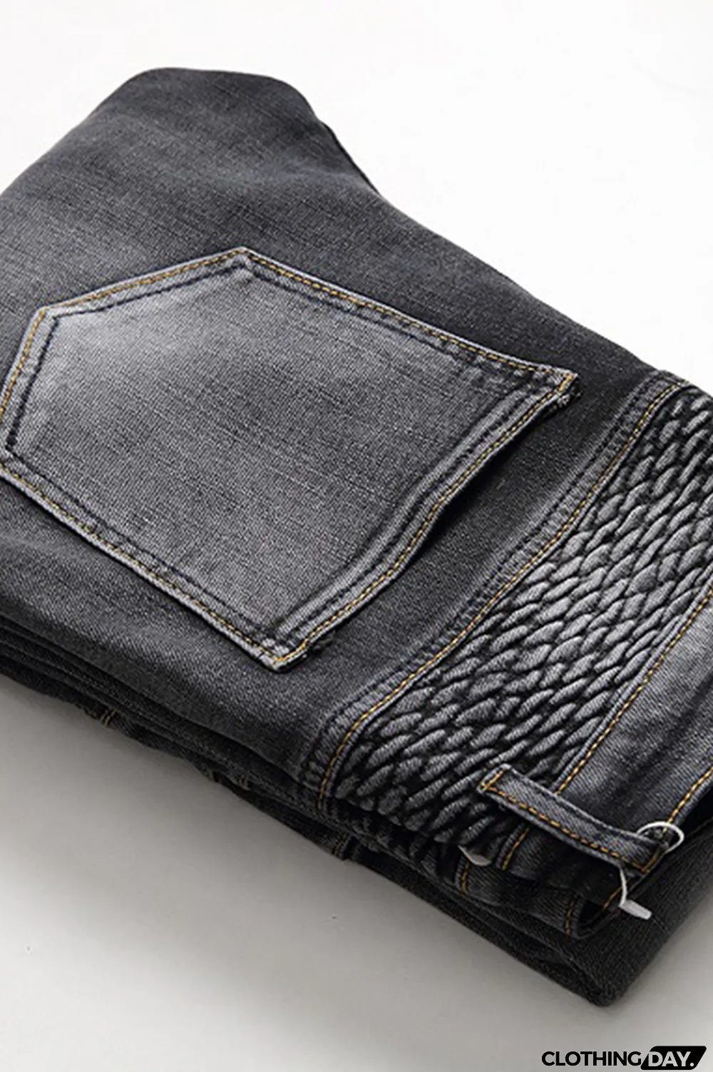 The cowboy blue Street Patchwork Make Old Fold Bottoms