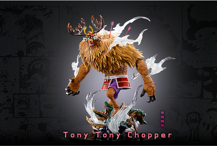 LX Studio - One Piece Wild Tony Tony Chopper Statue(GK)-