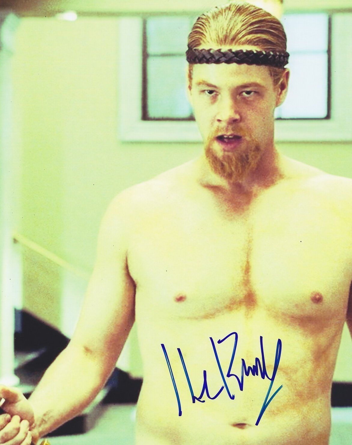 Ike Barinholtz Signed Autographed 8x10 Photo Poster painting The Mindy Project Shirtless COA VD