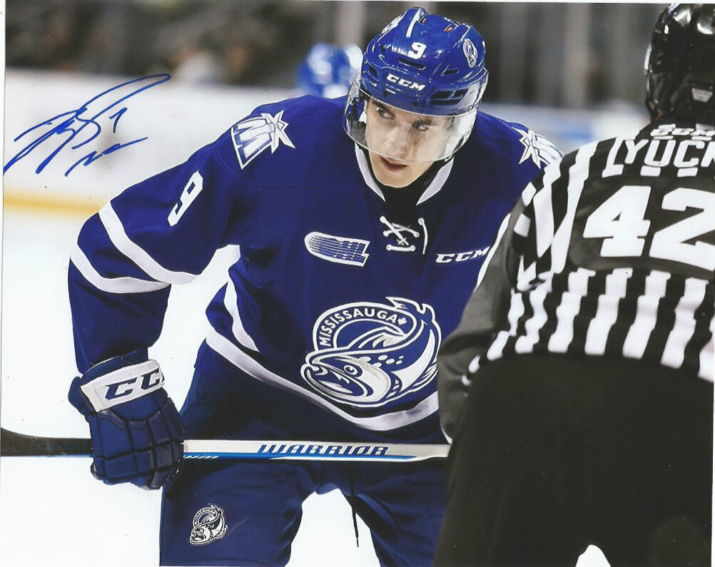 Mississauga Steelheads Michael McLeod Autographed Signed 8x10 Photo Poster painting COA D