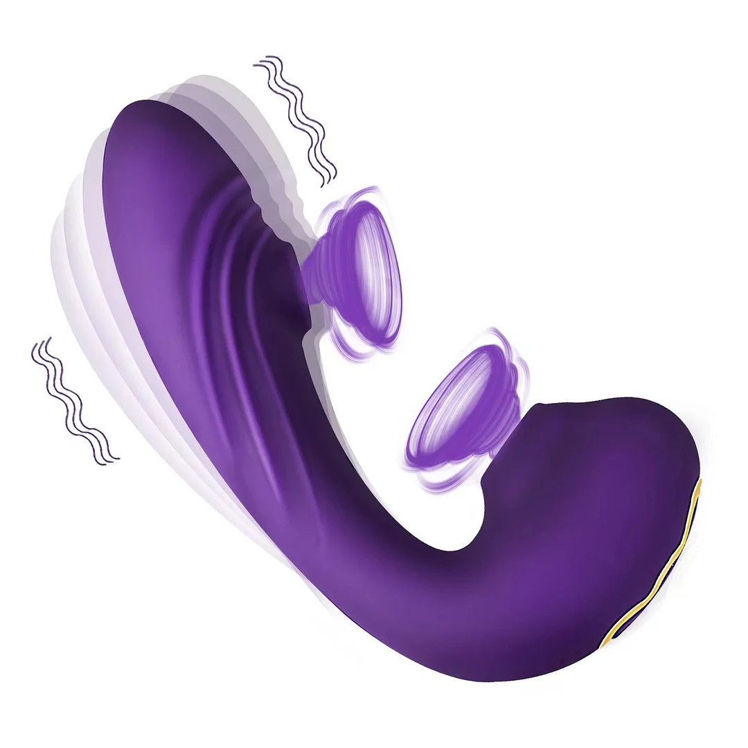 7 Frequency Vibration Clitoral Stimulator Double Sucking Mouth Rosetoy Official