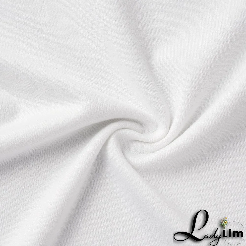 Blue Fashion Casual Letter Print Basic O Neck T-Shirts