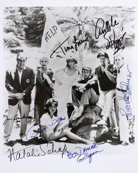 REPRINT - GILLIGANS ISLAND Cast Autographed Signed 8 x 10 Photo Poster painting RP