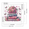 Diamond Painting-DIY Crystal Rhinestone Rose Book