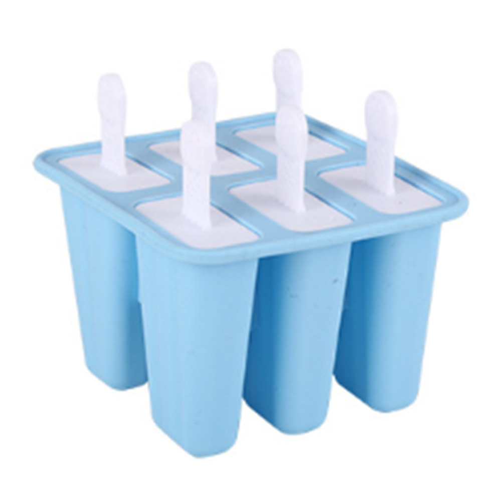 

Silicone Ice Cream 6 in 1 DIY Mold Popsicle Dessert Sticks for Children, 501 Original
