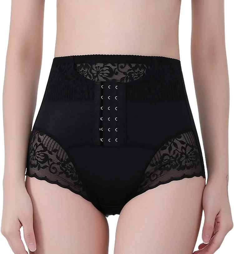 Lace High Waist Brief Shapewear For Women Waist Trainer Corset