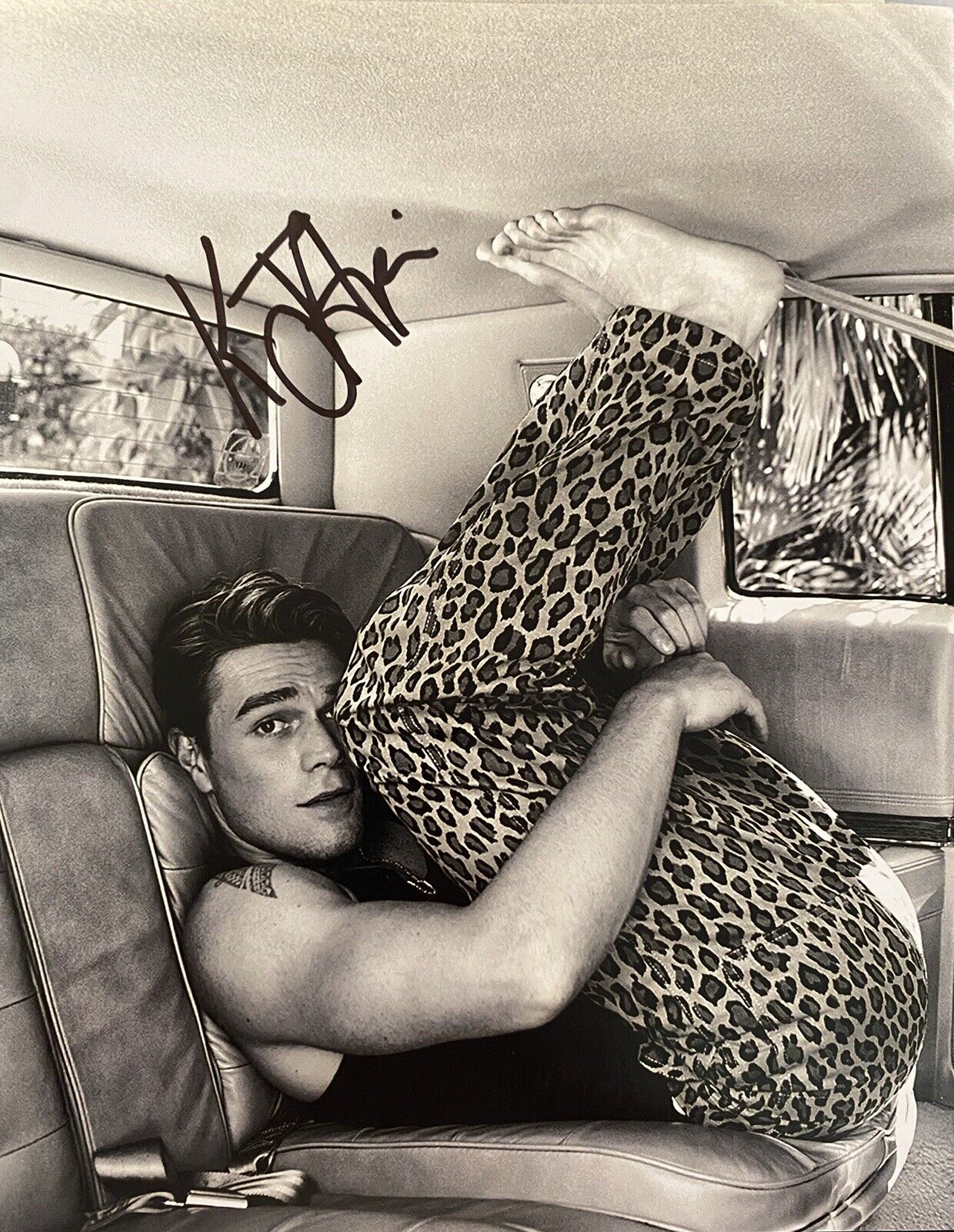 KJ Apa Signed Autographed 8x10 Photo Poster painting Sexy , Male Model Riverdale?