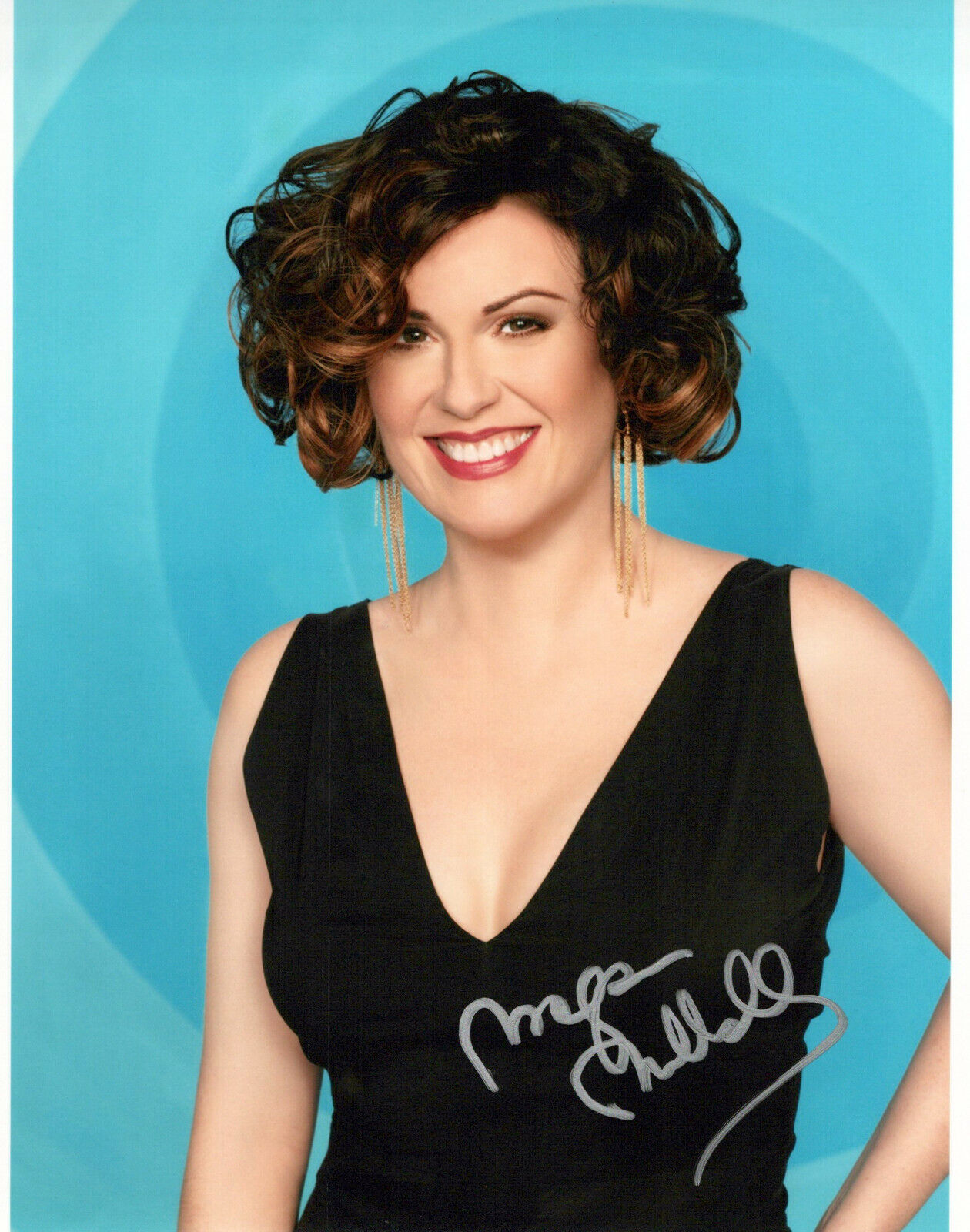 Megan Mullally glamour shot autographed Photo Poster painting signed 8x10 #4