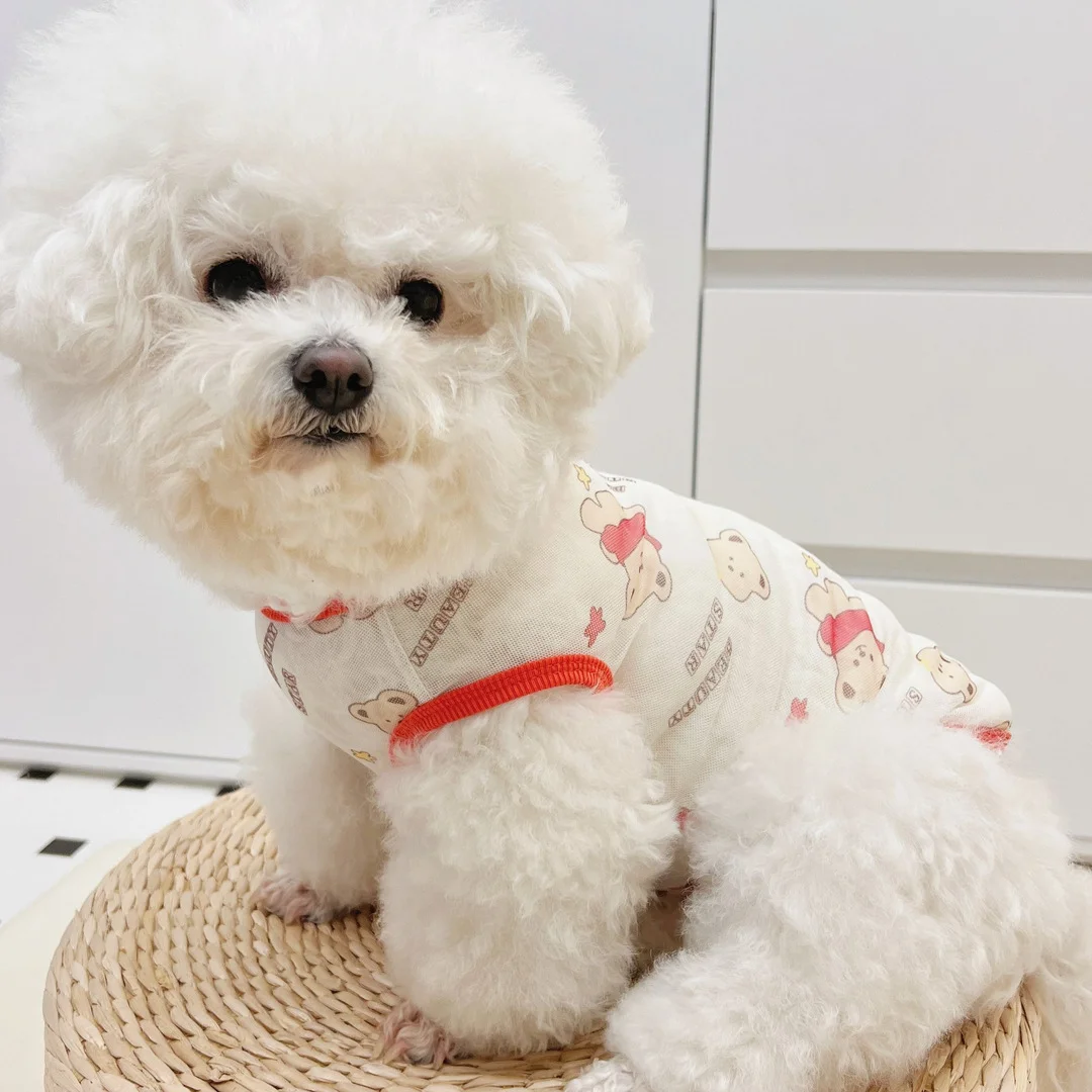 Summer Hot Sale- Pet Elastic Mesh Vest