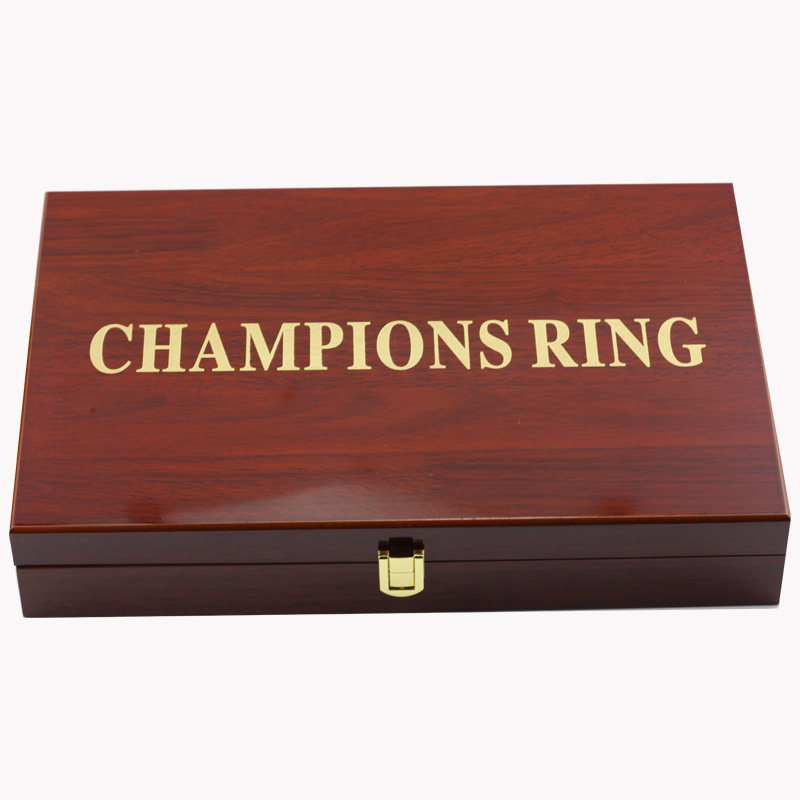 : Lilong A Set of 6 Las Vegas Championship Ring by Display Box  Set, golden : Sports & Outdoors