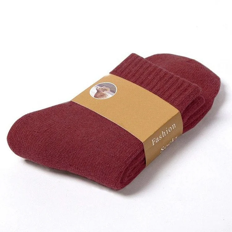Unisex Winter Wool Socks Men Anti-freezing Thick Stockings Radinnoo.com